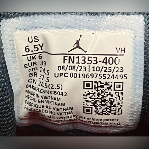 Nike Air Jordan 1 Mid Se GS Take Flight Sneakers - Rare Shoes - Picture 13 of 13